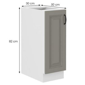 Obrazek Szafka kuchenna Stilo claygrey/biały 30d cargo bb
