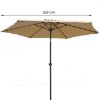 Obrazek Parasol ogrodowy 270 cm YQ-101