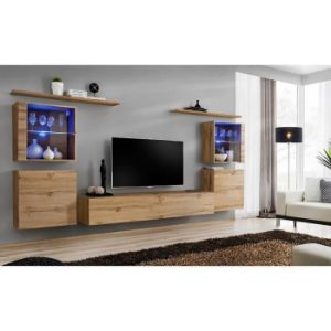 Meblościanka Switch Szkło+LED XIV Wotan