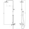 Obrazek Xena system natryskowy z deszczownicą z baterią mechaniczną