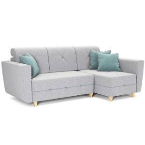 Obrazek Narożnik Grey Enzo 162+154 drewno naturalne prawostronny