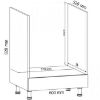 Obrazek Szafka kuchenna Gardena D60ZK grey