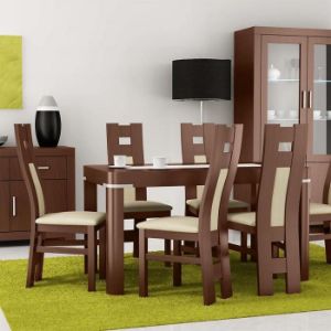 Obrazek Zestaw stół i krzesła Amelia 1+6 ST637 VI KR636 BR2432 SZ.9003 cayenne15