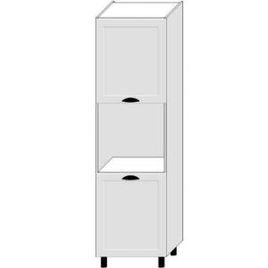 Szafka Kuchenna Adele D60pk 2133 Pl Szary Mat/Biały