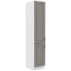 Obrazek Szafka kuchenna Stilo claygrey/biały 40dk/210 2f