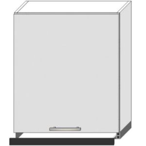 Obrazek Szafka Kuchenna Bono W60/68 Slim Pl Z Okapem Czarnym