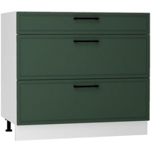 Szafka Kuchenna Emily D90PC S/3 zielona mat