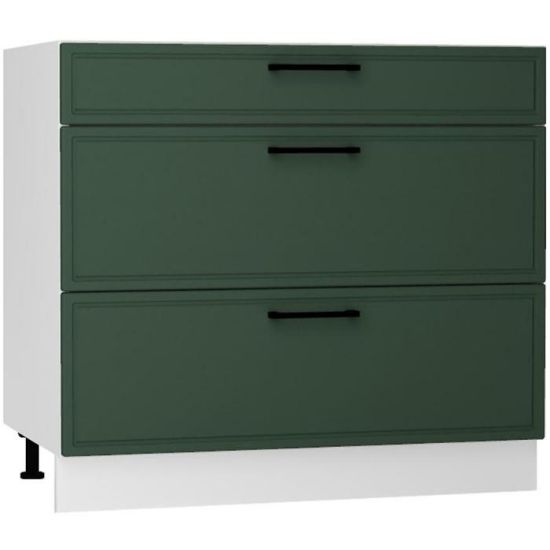 Obrazek Szafka Kuchenna Emily D90PC S/3 zielona mat