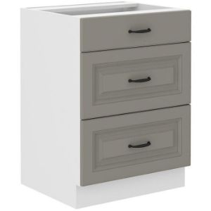 Obrazek Szafka kuchenna Stilo claygrey/biały 60d 3s bb