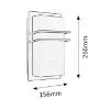 Obrazek Lampa ogrodowa Settle 8229