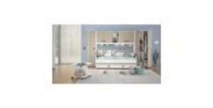 Obrazek Szafka nocna Kiki NS2-BE/KI-01 white/sand