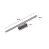 Obrazek Kinkiet Arte chrom 407 AG-AC4W40 chrom 4W K1