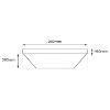 Obrazek Plafon Avalon Black EK77860 12W KW SKY PL1 