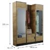 Obrazek Garderoba Roj Plus 12 craft 