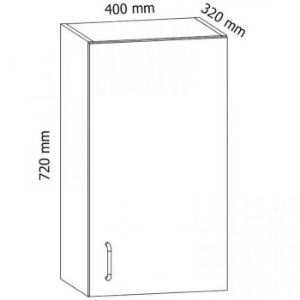 Obrazek Szafka kuchenna Gardena G40 white