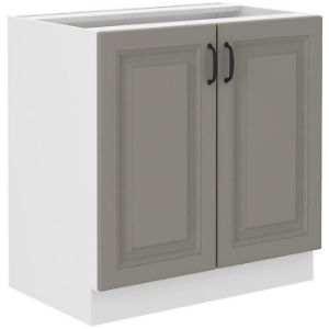 Obrazek Szafka kuchenna Stilo claygrey/biały 80d 2f bb