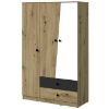 Obrazek Szafa Nero 03 120 – Czarny Mat