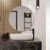 Obrazek Bateria Umywalkowa Wysoka Midnight Black/ Gold Rose