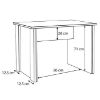 Obrazek Biurko Symmach 103 Old-Wood Vinteage/Beton