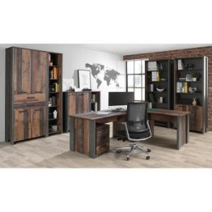 Obrazek Biurko Symmach 103 Old-Wood Vinteage/Beton