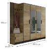 Obrazek Garderoba Roj Plus 14 craft 
