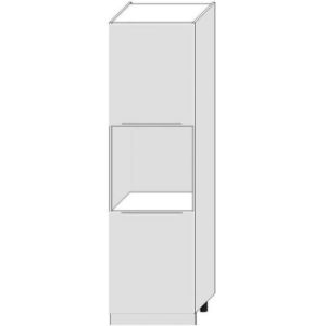 Szafka Kuchenna Zoya D60pk 2133 Pl Biały Groszek/Biały