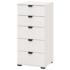 Obrazek Komoda Duerto 5F 45 biała 11008310