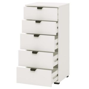 Obrazek Komoda Duerto 5F 45 biała 11008310