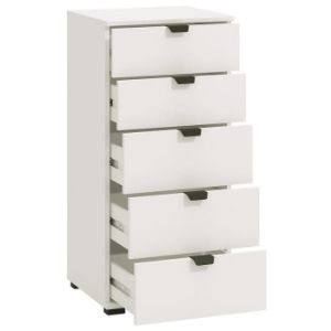 Obrazek Komoda Duerto 5F 45 biała 11008310
