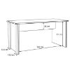 Obrazek Biurko Symmach 153 Old-Wood Vinteage/Beton