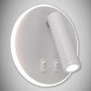 Obrazek Kinkiet Otello LED C 6W+3W white 03722 K1