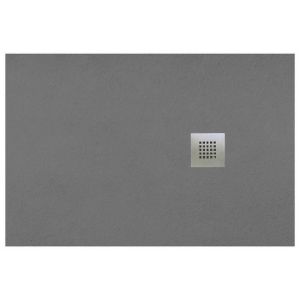 Obrazek Brodzik prostokątny Opal 150/80/2,6 szary
