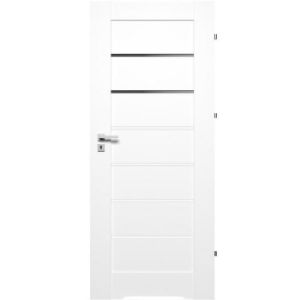 Drzwi wewnętrzne CAMPE 2*6 80P Białe WC+PODC