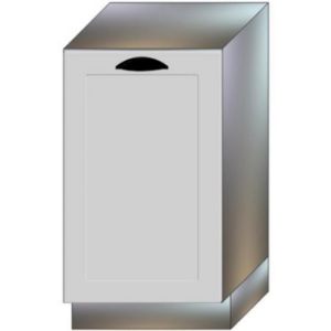 Front Kuchenny Adele 45pz Szary Mat