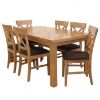 Obrazek Zestaw stół i krzesła Zuza 1+6 ST407 III KR752 BR130 luizjana 6
