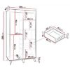 Obrazek Komplet Szuflad (2SZT) 120 150 180 200 Czarny