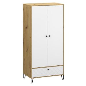 Obrazek Szafa Sorrento F 2d1s Dąb Artisan/Biały