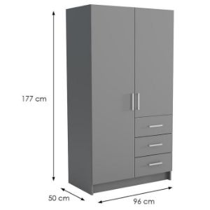 Obrazek Szafa Pino 3 grafit