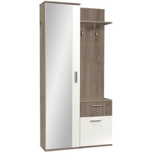 Obrazek Garderoba Lux trufla/biały