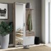 Obrazek Garderoba Lux trufla/biały