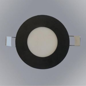 Obrazek Panel LED CIRCLE 9W 4200K Okrągły Czarny