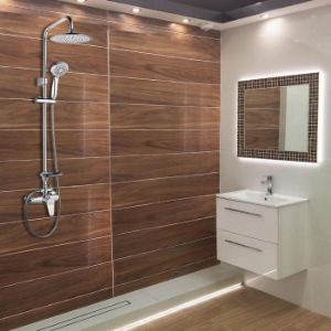 Obrazek Alfa system natryskowy z deszczownicą z baterią mechaniczną