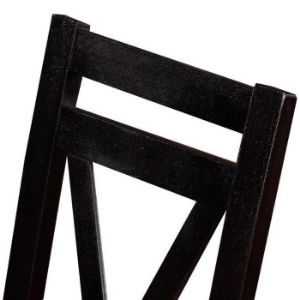 Obrazek Krzesło W114 krzyż czarne primo 8802