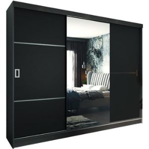 Szafa Retro 200 2L grafit/ front grafit