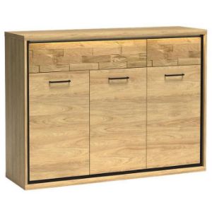 Komoda M7 Deska Mediolan Natural Hikora