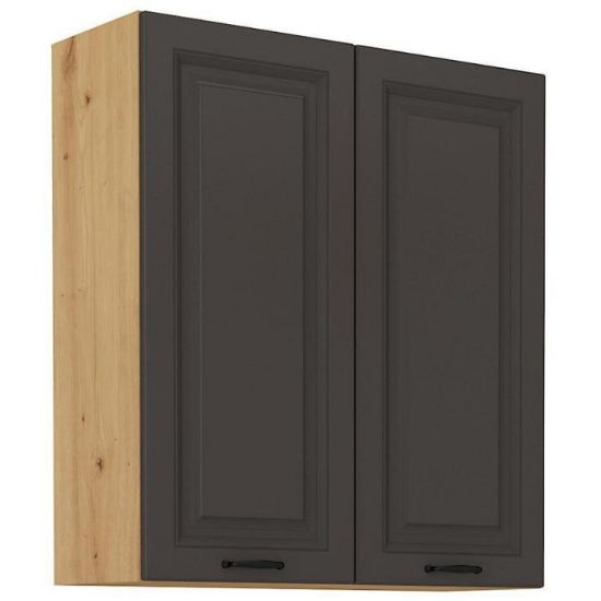 Obrazek Szafka kuchenna STILO grafit mat/artisan 80g-90 2f