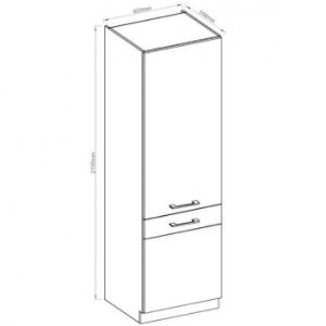 Obrazek Szafka kuchenna Vigo biały HG 60dk-210 2f