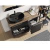 Obrazek Szafka Royal 70 2S czarny mat