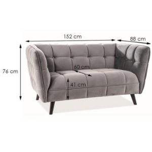 Obrazek Sofa Dijon Riviera 91/wenge