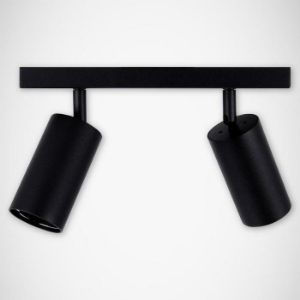 Obrazek Kinkiet Manam GU10 2L black 03764 K2